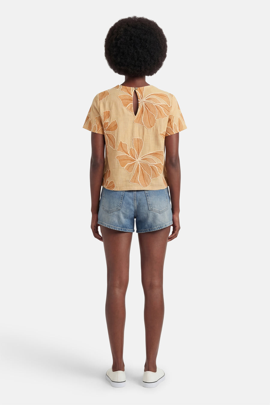 Blouse (korte mouwen) beige - VERO MODA®