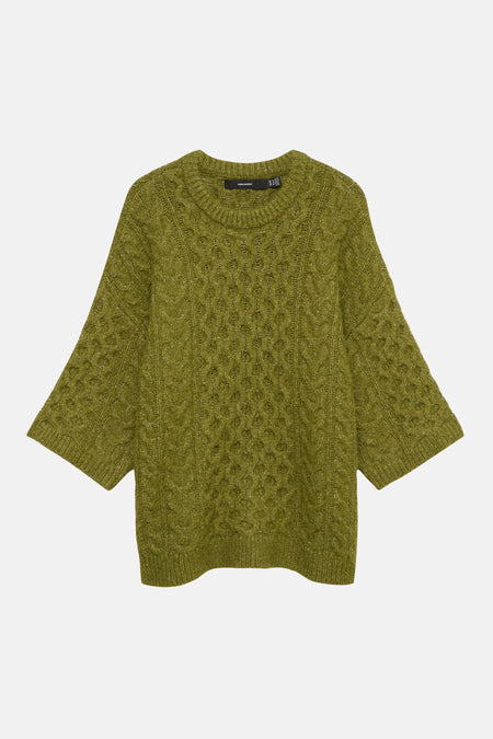 Pulls met korte mouwen groen - VERO MODA®