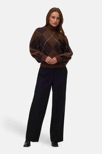 Pull col roulé brun - VERO MODA®