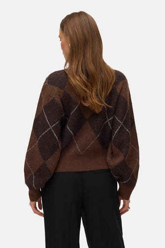 Pull col roulé brun - VERO MODA®
