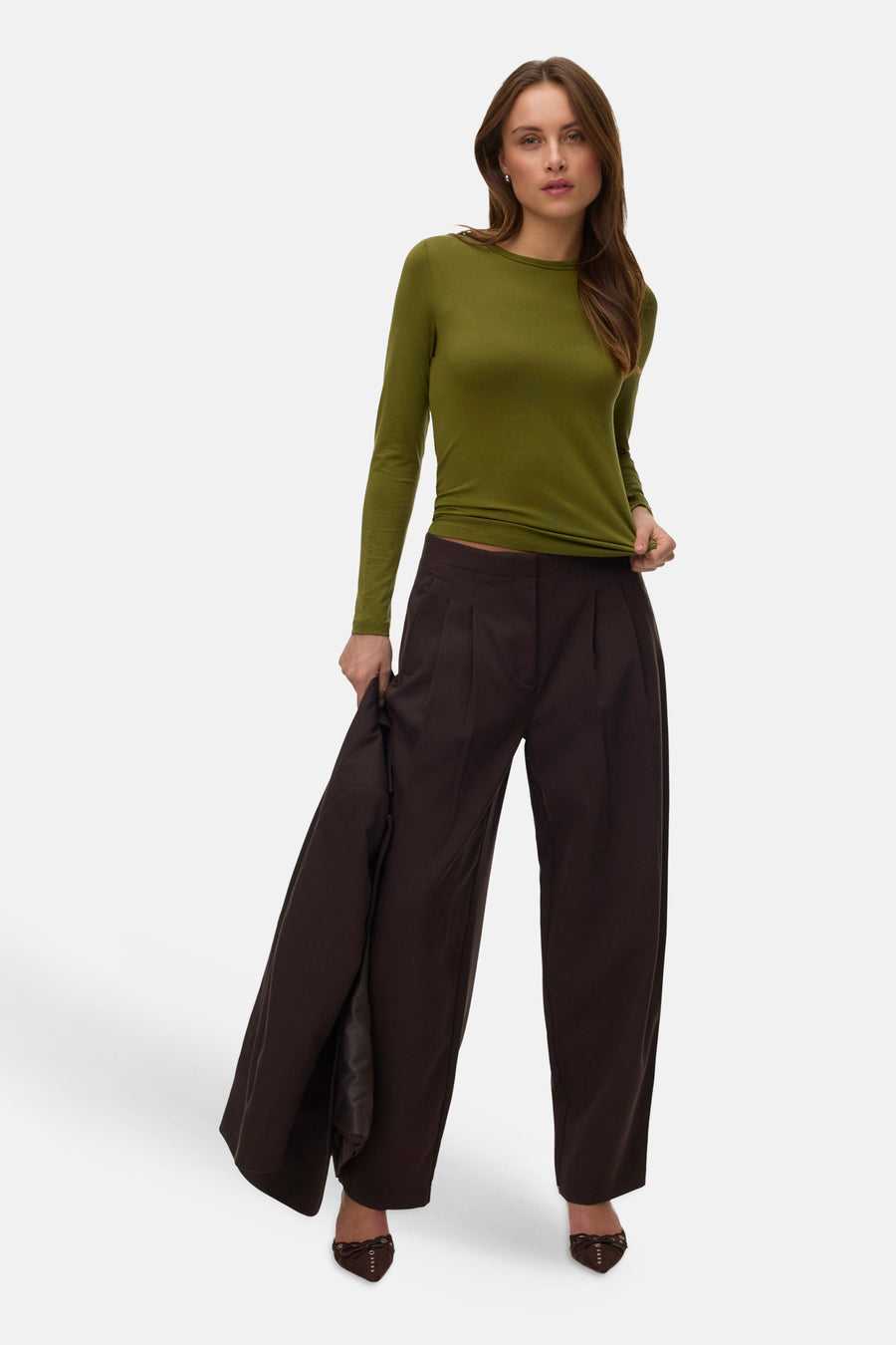 Top (lange mouwen) groen - VERO MODA®