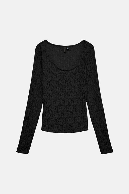 T-shirt (lange mouwen) zwart - VERO MODA®