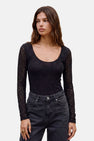 T-shirt met lange mouwen - Black