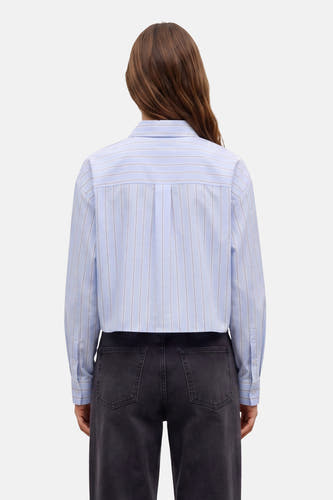 Hemd met lange mouwen - blauw
