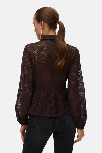 Blouse (lange mouwen) bruin - VERO MODA®
