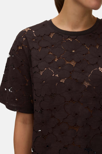 Blouse (korte mouwen) bruin - VERO MODA®