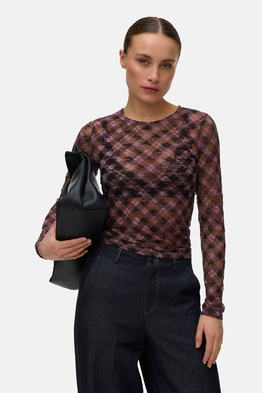 T-shirt met lange mouwen - Elderberry