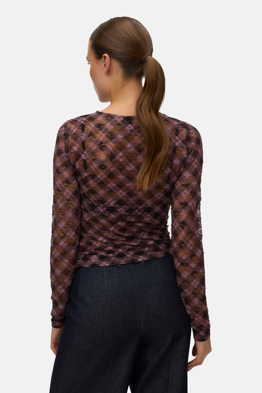 T-shirt met lange mouwen - Elderberry