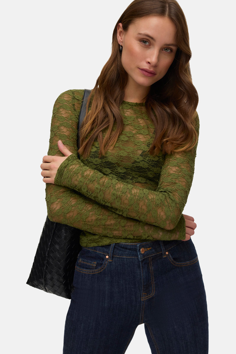 T-shirt met lange mouwen - Sphagnum
