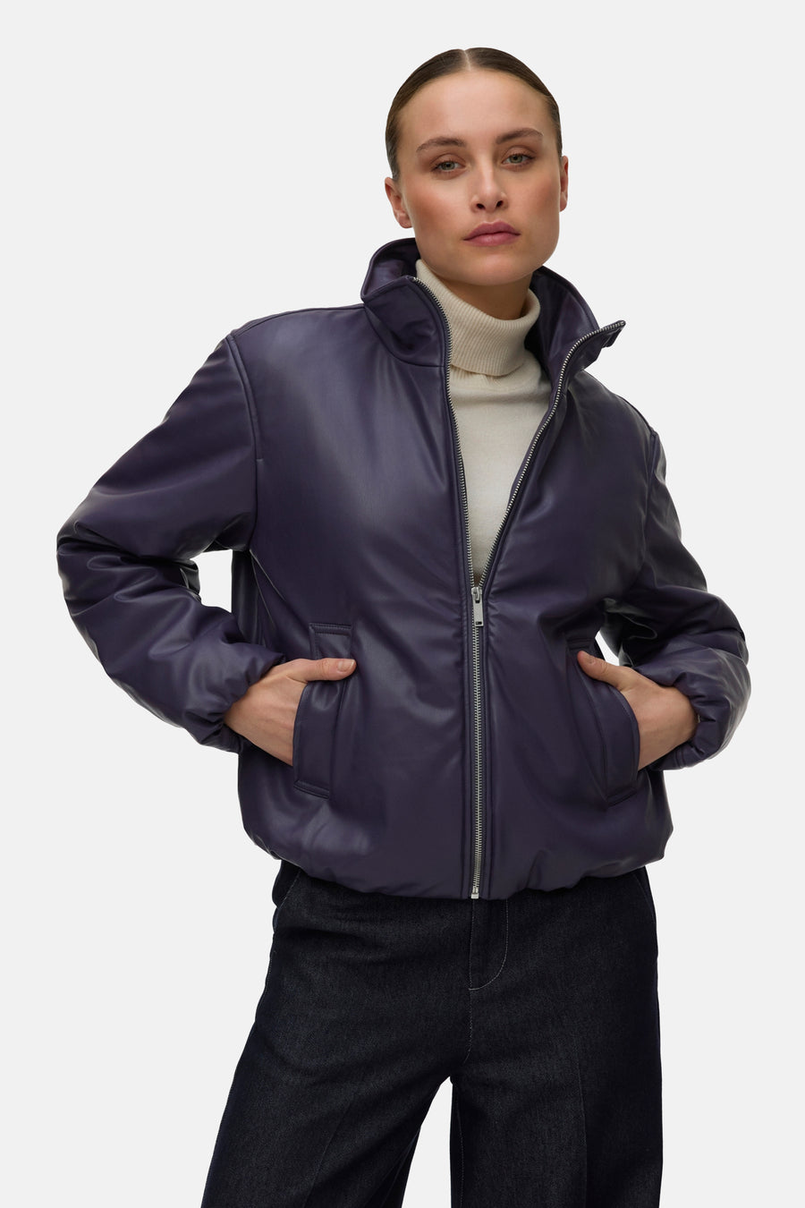 Bikerjassen paars - VERO MODA®