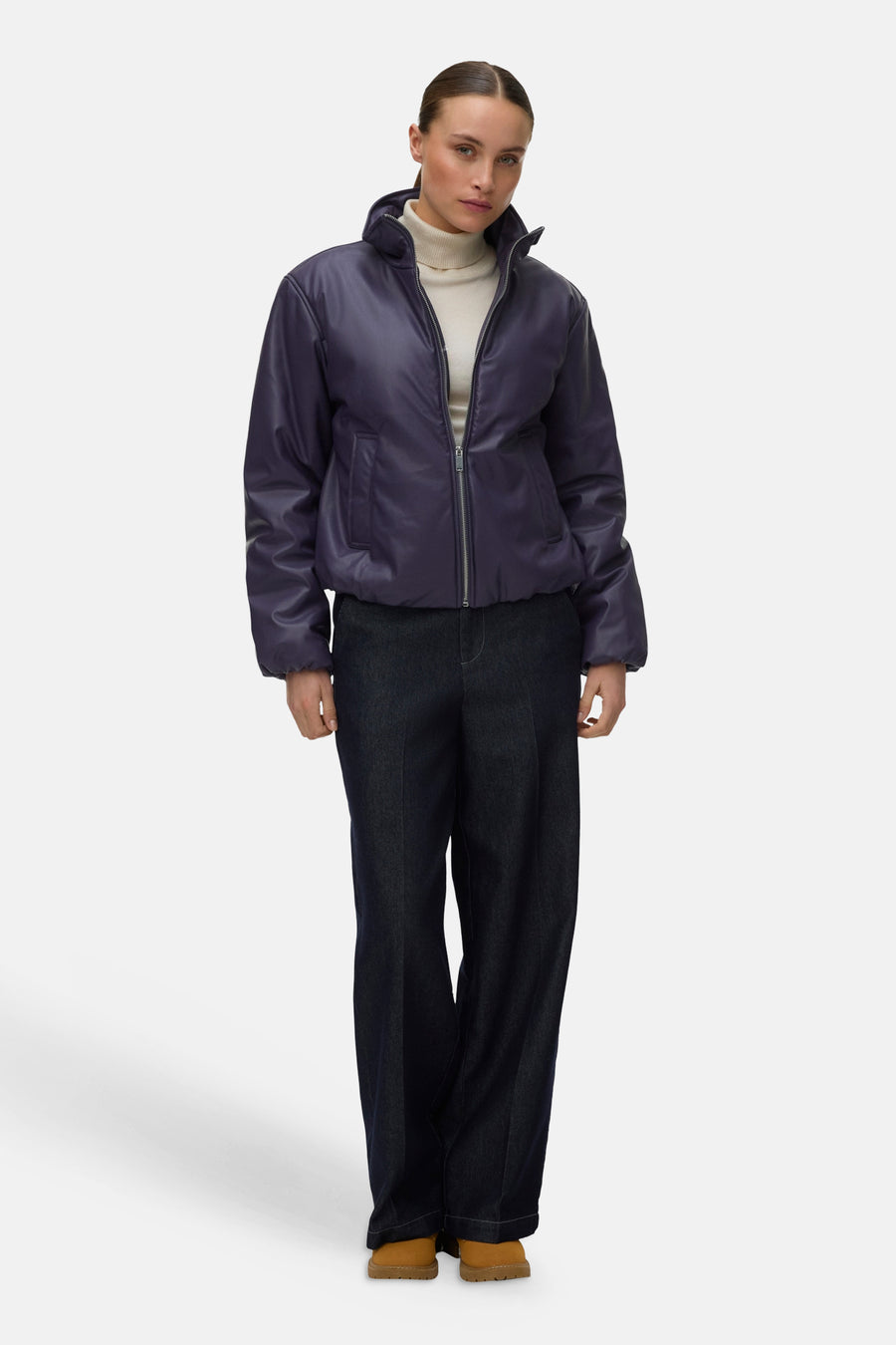 Bikerjassen paars - VERO MODA®