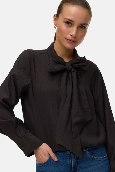 Hemd (lange mouwen) bruin - VERO MODA®