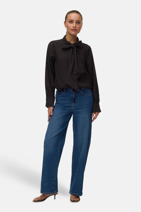 Hemd (lange mouwen) bruin - VERO MODA®