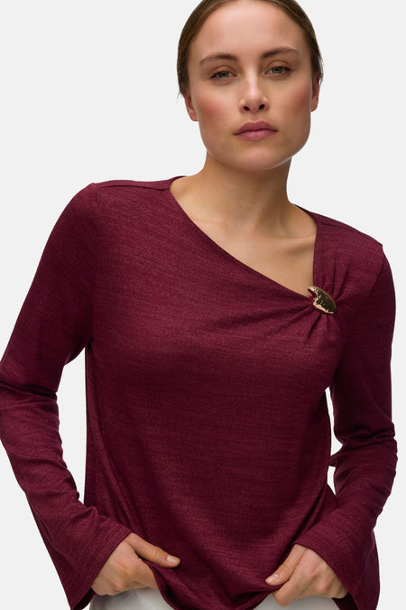 Trui met ronde hals rood - VERO MODA®