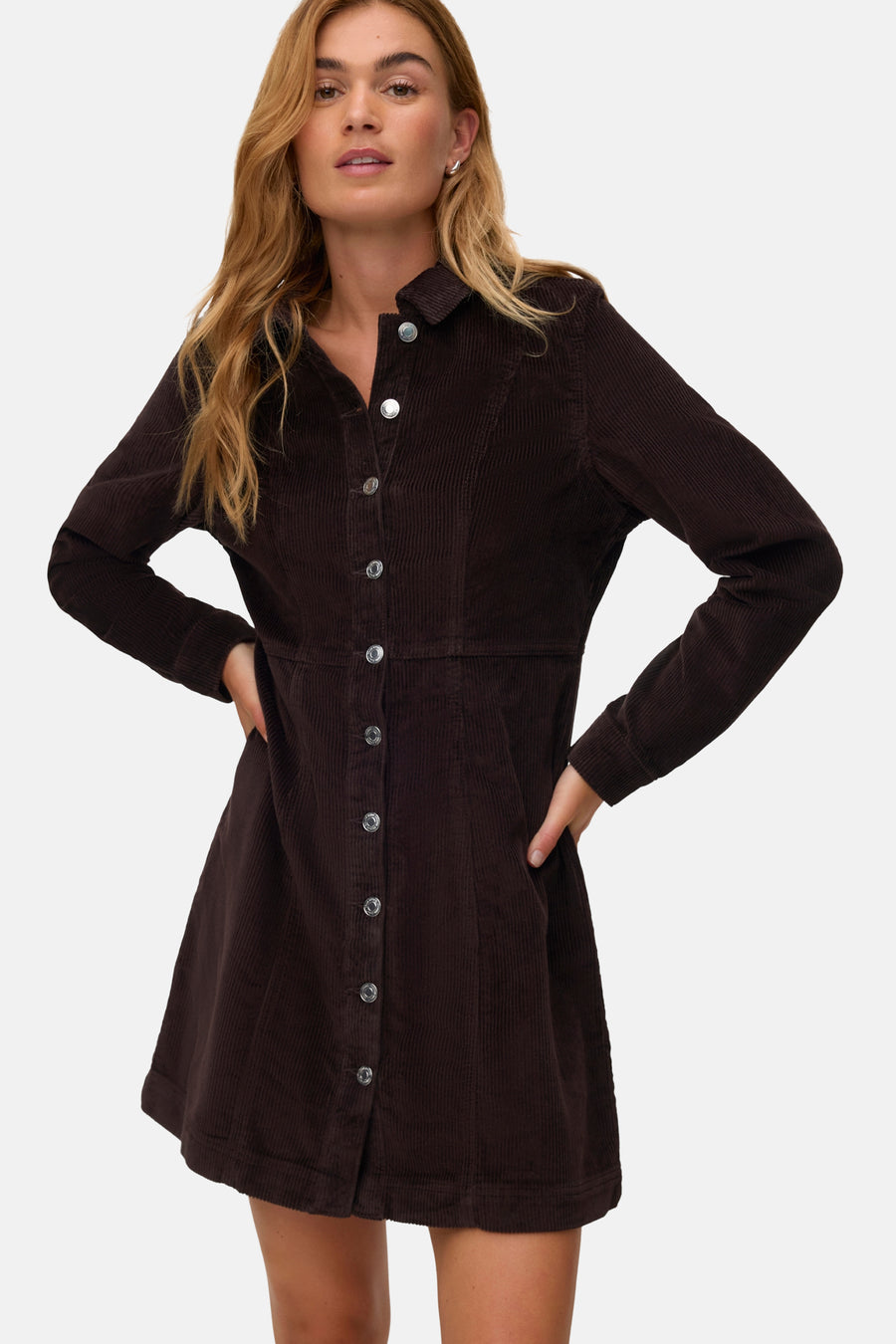 Robes manches longues brun - VERO MODA®