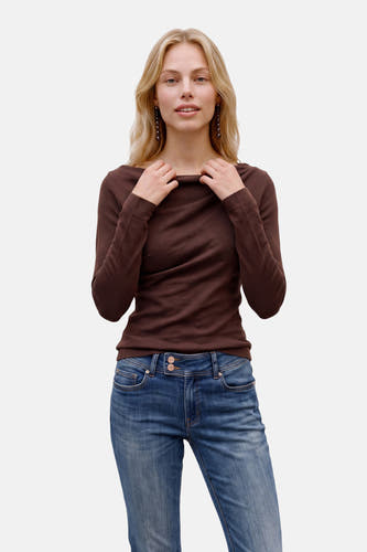 Top (lange mouwen) bruin - VERO MODA®
