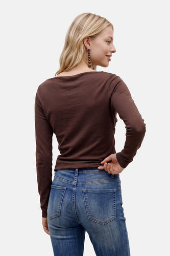 Top (lange mouwen) bruin - VERO MODA®