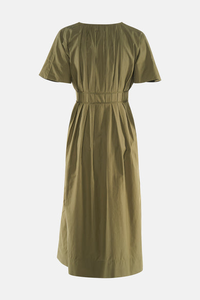 Robe à manches courtes - kahki