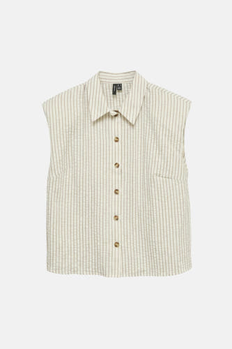 Hemd (korte mouwen) ecru - VERO MODA®