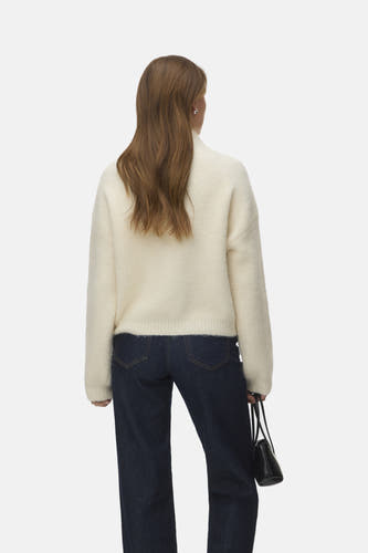 Trui met ronde hals ecru - VERO MODA®