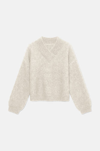 Trui met ronde hals ecru - VERO MODA®