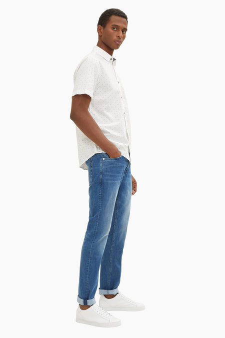 Jeans slim Mid blue denim - TOM TAILOR