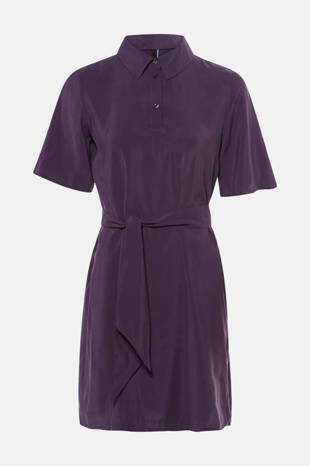 Robe à manches courtes - violet