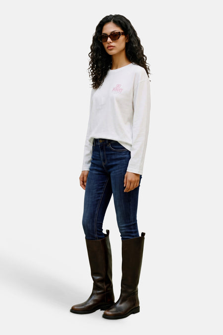 T-shirt (lange mouwen) wit - VERO MODA®
