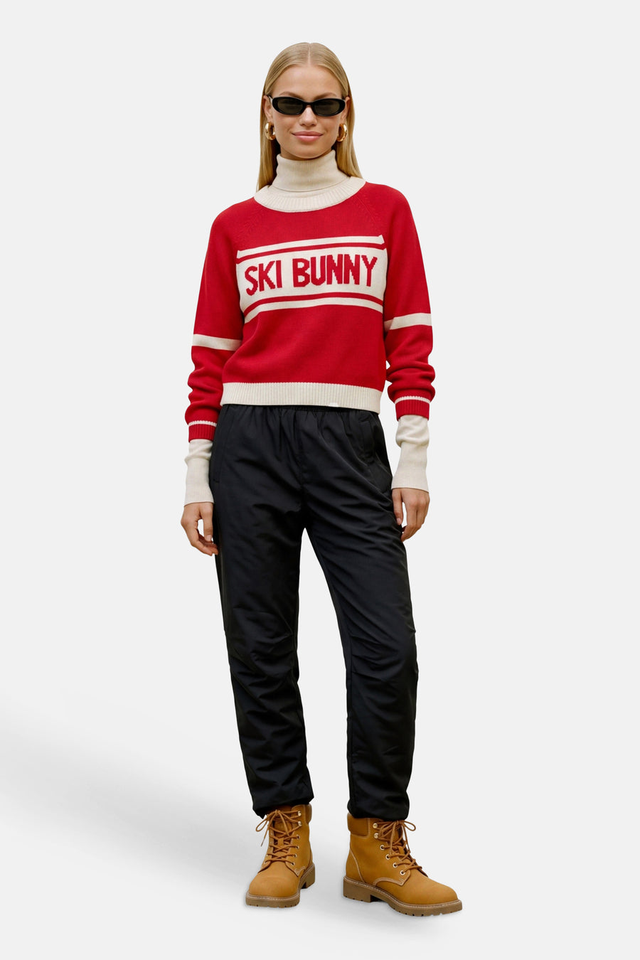 Trui met rolkraag rood - VERO MODA®