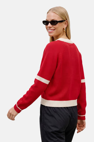 Trui met rolkraag rood - VERO MODA®