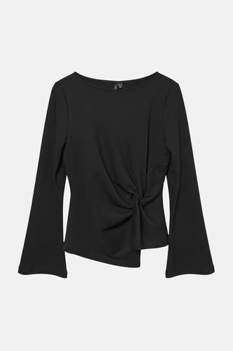 Top uni manche longue noir - VERO MODA®