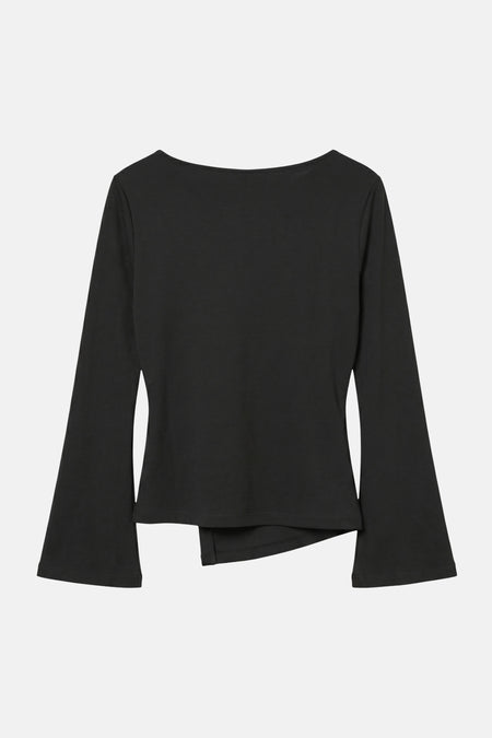 T-shirt met lange mouwen - Black