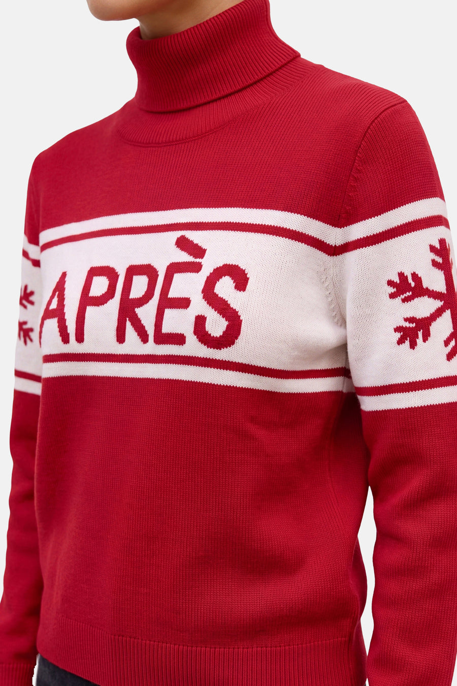 Trui met rolkraag rood - VERO MODA®