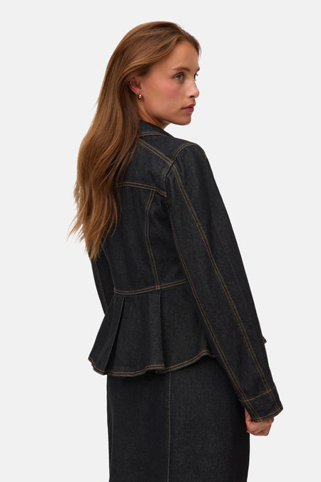 Jeanshemd - dark grey denim