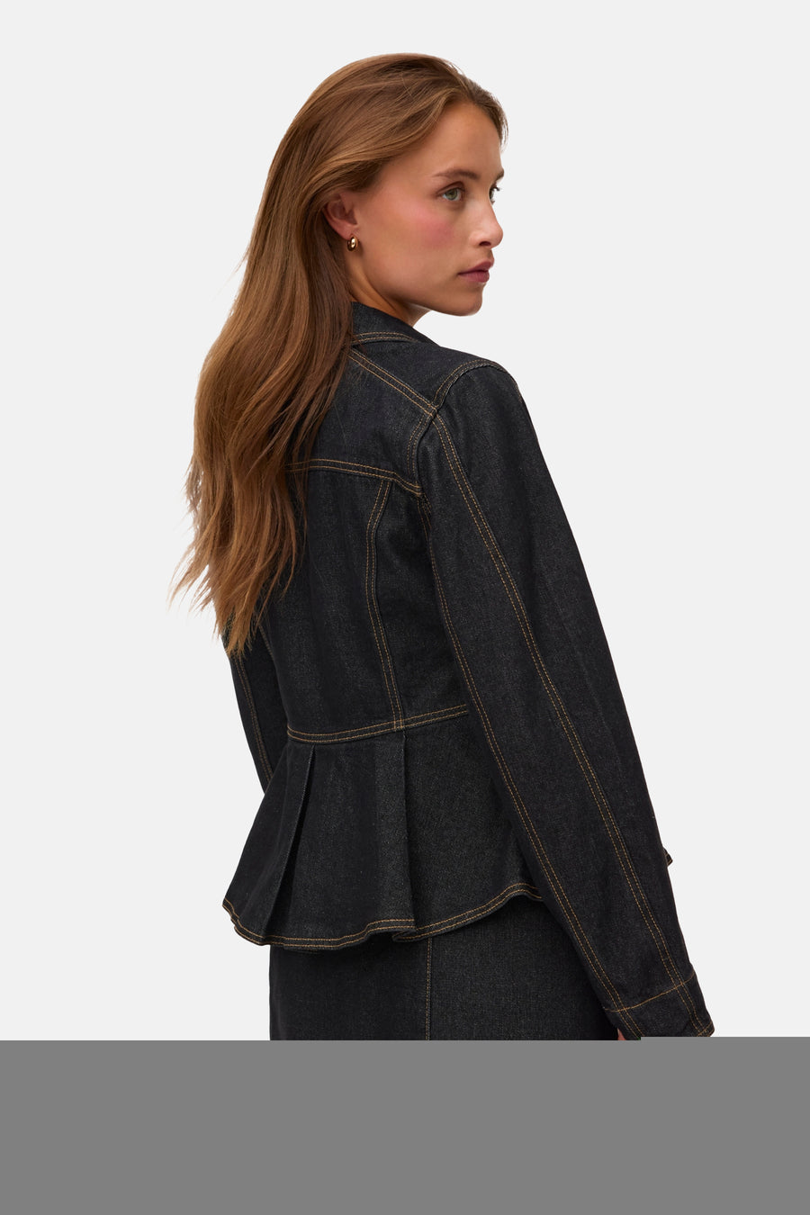 Jeanshemd - dark grey denim