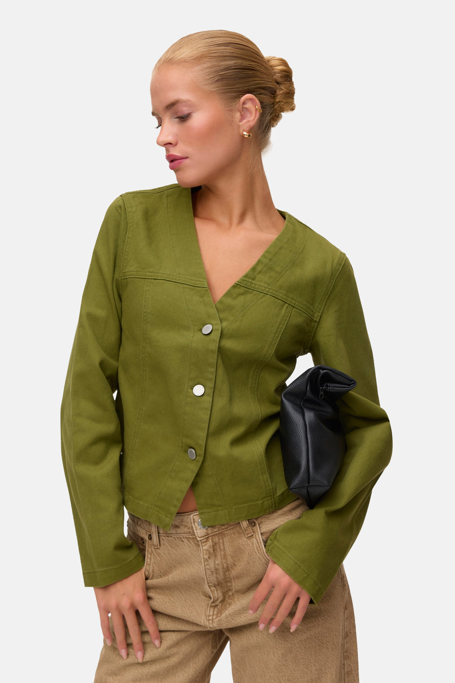 Chemisier (manches longues) vert - VERO MODA®