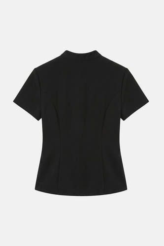Blouse (korte mouwen) zwart - VERO MODA®