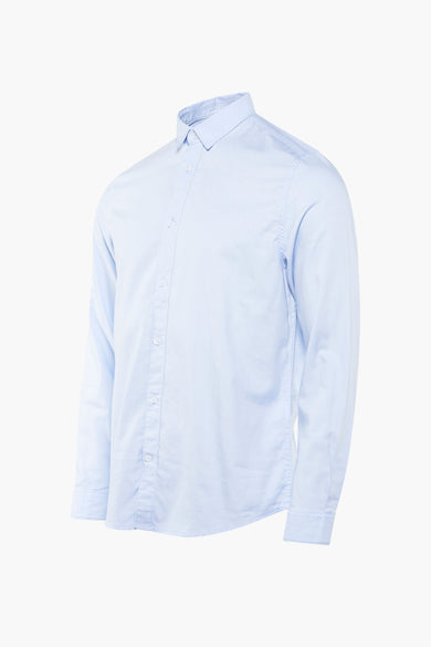 Chemise (manches longues) Bleu - TOM TAILOR