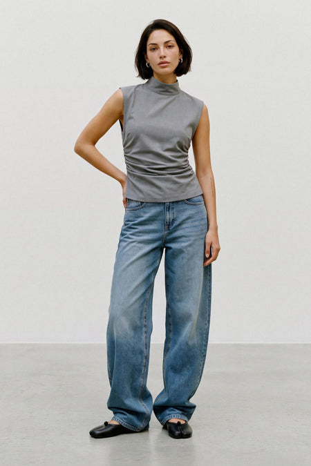 Blouse (zonder mouwen) grijs - VERO MODA®