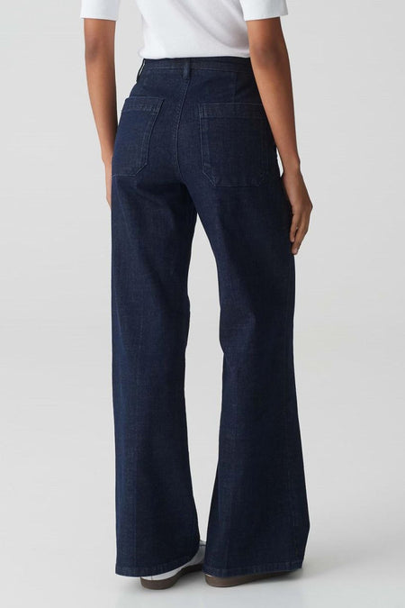 Jeans straight Dark blue denim - OPUS