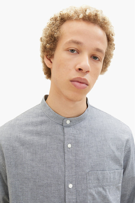 Chemise &agrave; manches longues - noir