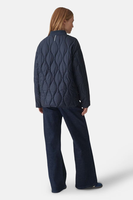 Korte jas Blauw - OPUS