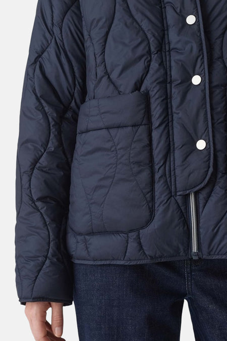 Korte jas Blauw - OPUS