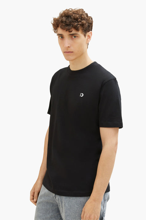 T-shirt (manches courtes) Noir - TOM TAILOR