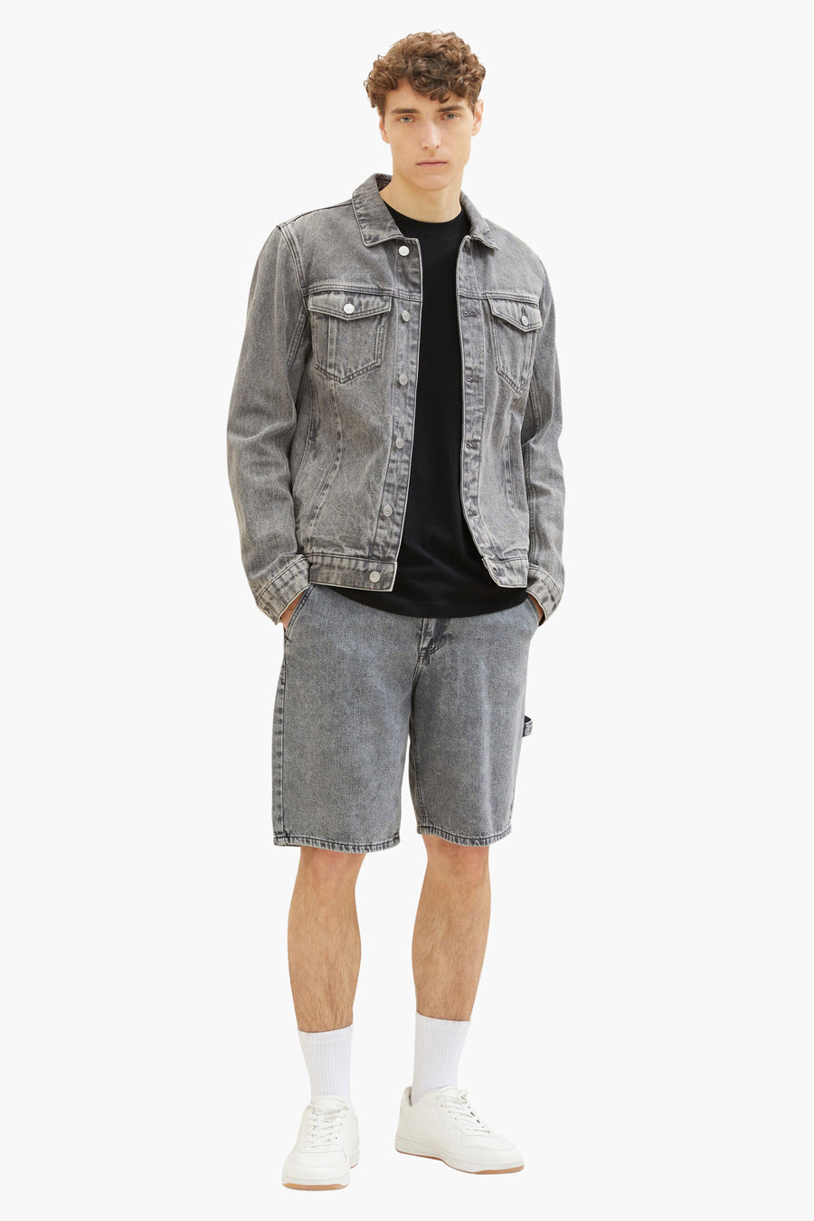 T-shirt - noir - TOM TAILOR