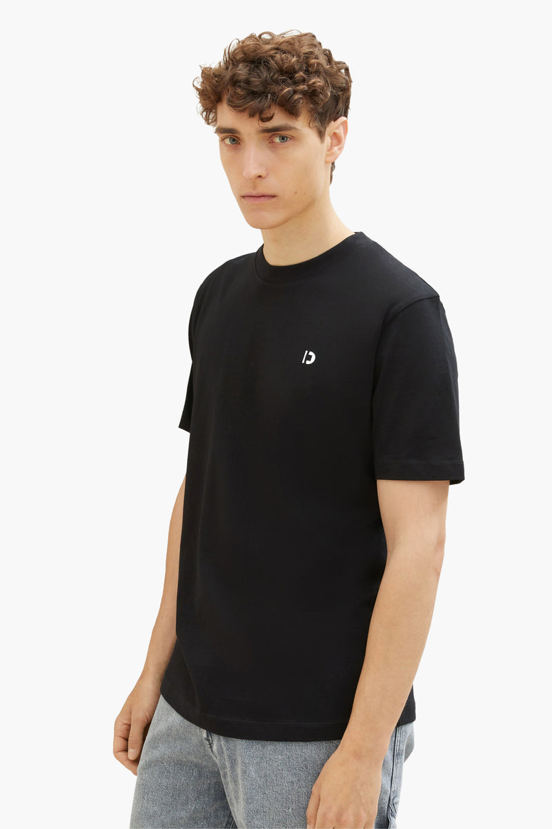 T-shirt (korte mouwen) Zwart - TOM TAILOR