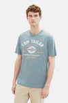 T-shirt (korte mouwen) Blauw - TOM TAILOR