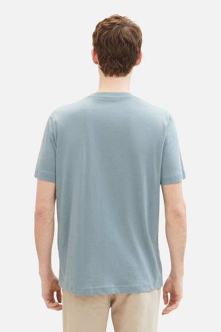 T-shirt (korte mouwen) Blauw - TOM TAILOR