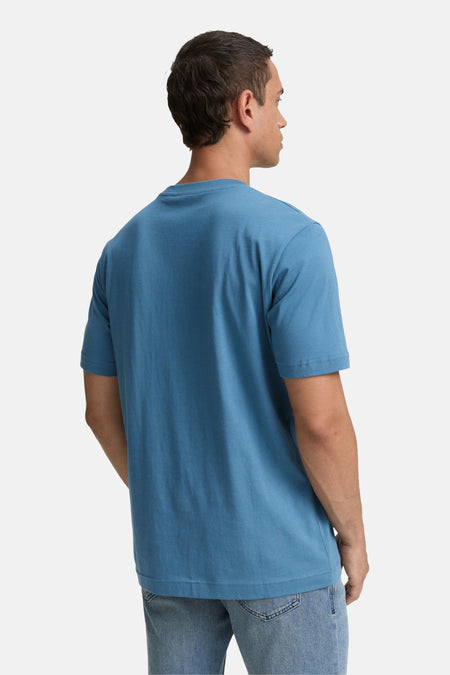 T-shirt (korte mouwen) Blauw - TOM TAILOR