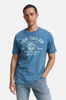 T-shirt (korte mouwen) Blauw - TOM TAILOR